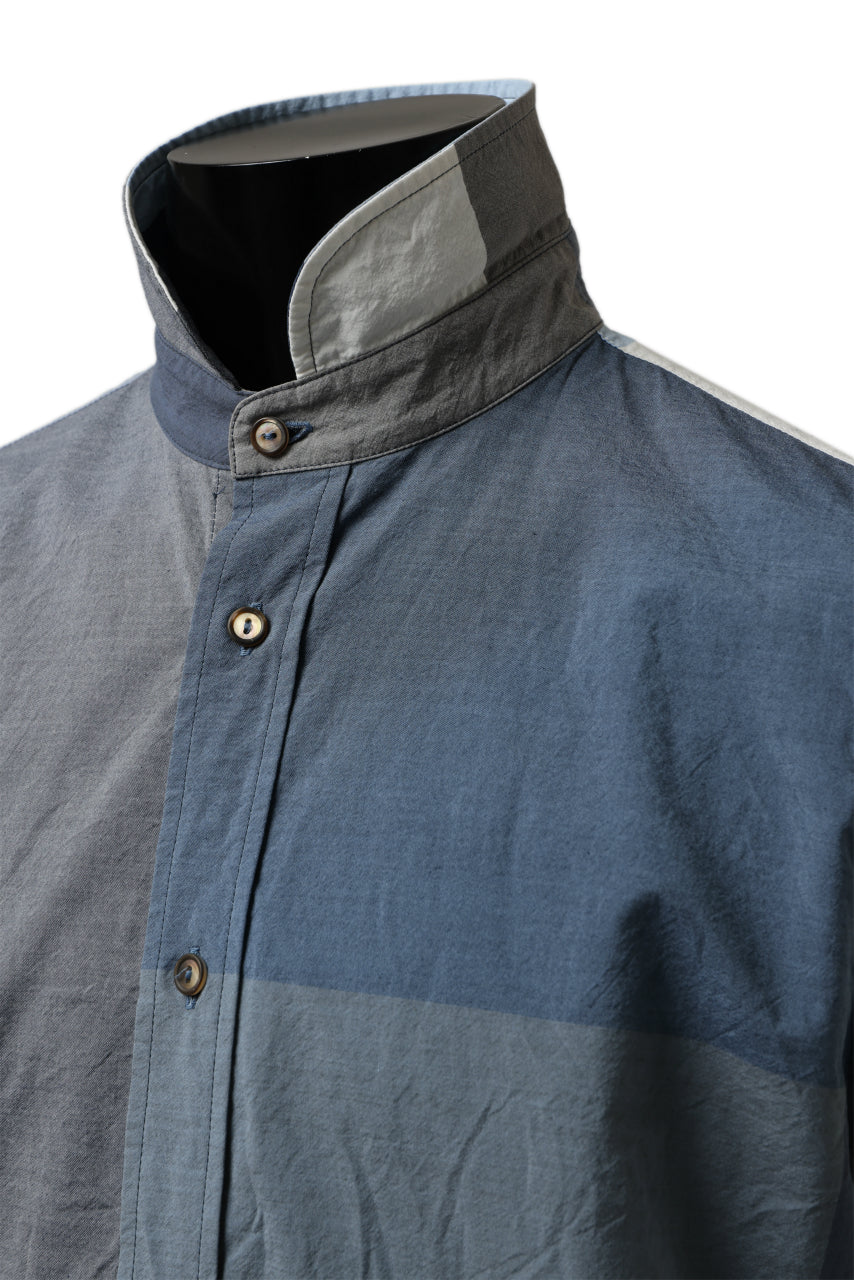 画像をギャラリービューアに読み込む, forme d'expression Club Shirt (Blue Tiles)