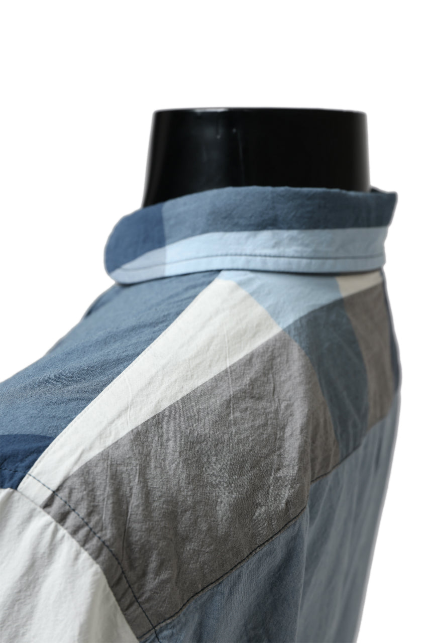 画像をギャラリービューアに読み込む, forme d'expression Club Shirt (Blue Tiles)