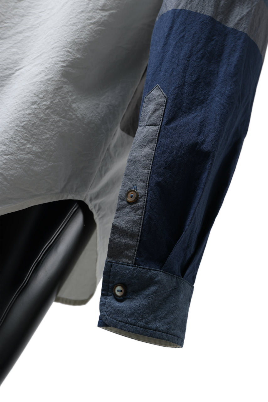 画像をギャラリービューアに読み込む, forme d'expression Club Shirt (Blue Tiles)