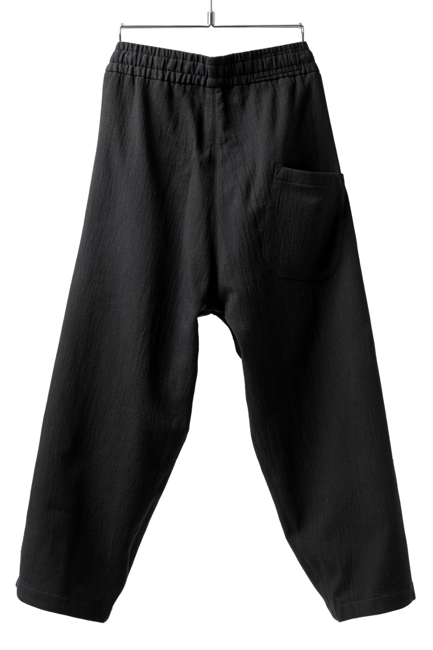 画像をギャラリービューアに読み込む, Hannibal. 7/8 Trousers / wali 216. (VINTAGE BLACK)