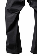 画像をギャラリービューアに読み込む, ISAMU KATAYAMA BACKLASH WIDE CARGO PANTS / STRETCH TYPEWRITER CLOTH (BLACK)