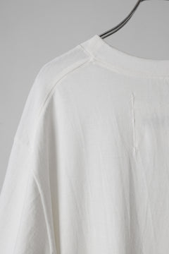 Load image into Gallery viewer, KLASICA WIDE BODY PAPER 3/4 SLEEVE TEE / DRY TWILL JERSEY (ECRU)