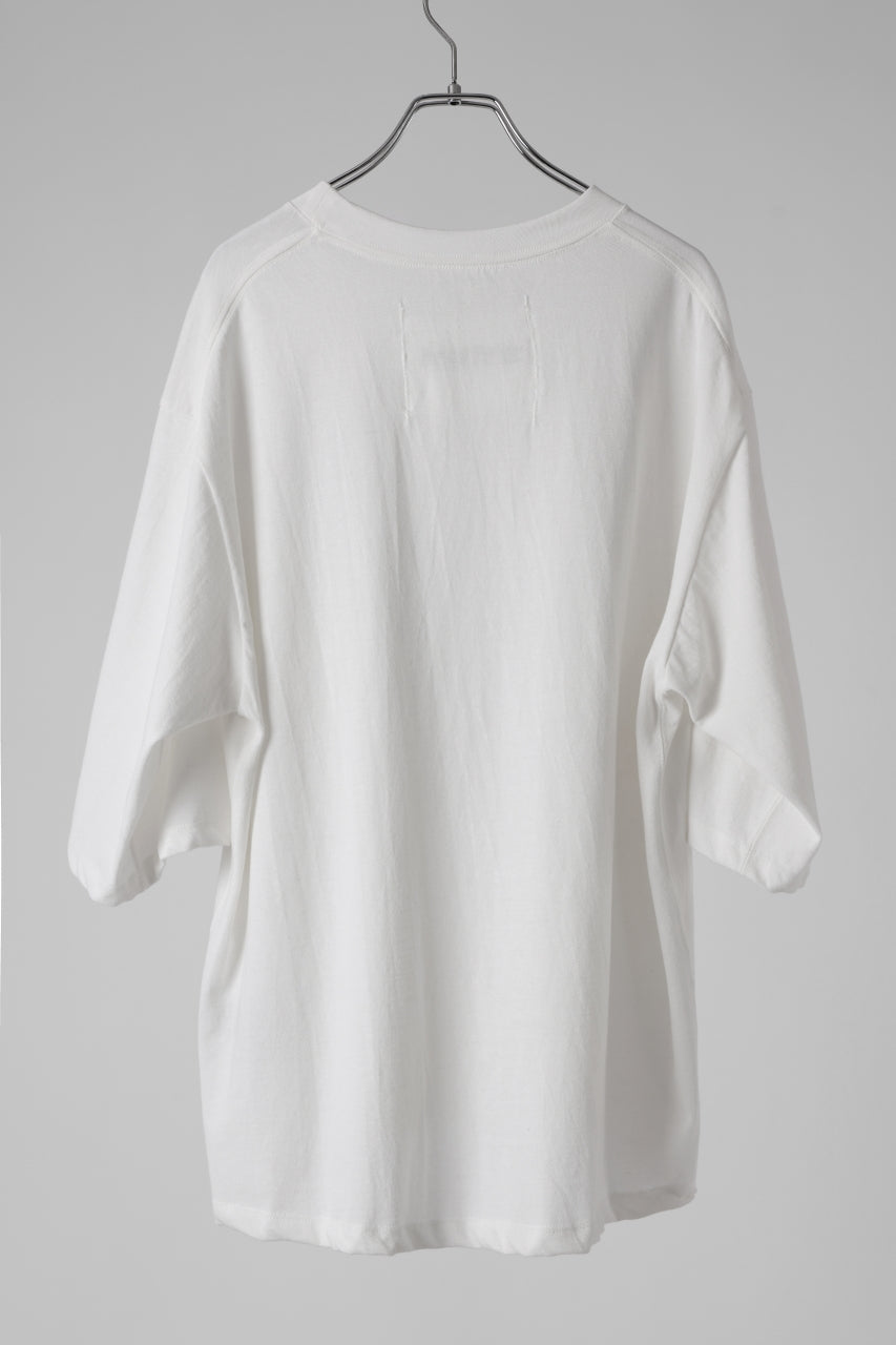 Load image into Gallery viewer, KLASICA WIDE BODY PAPER 3/4 SLEEVE TEE / DRY TWILL JERSEY (ECRU)
