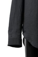 画像をギャラリービューアに読み込む, Hannibal. Collarless Shirt / Jos 132. (ANTHRACITE)