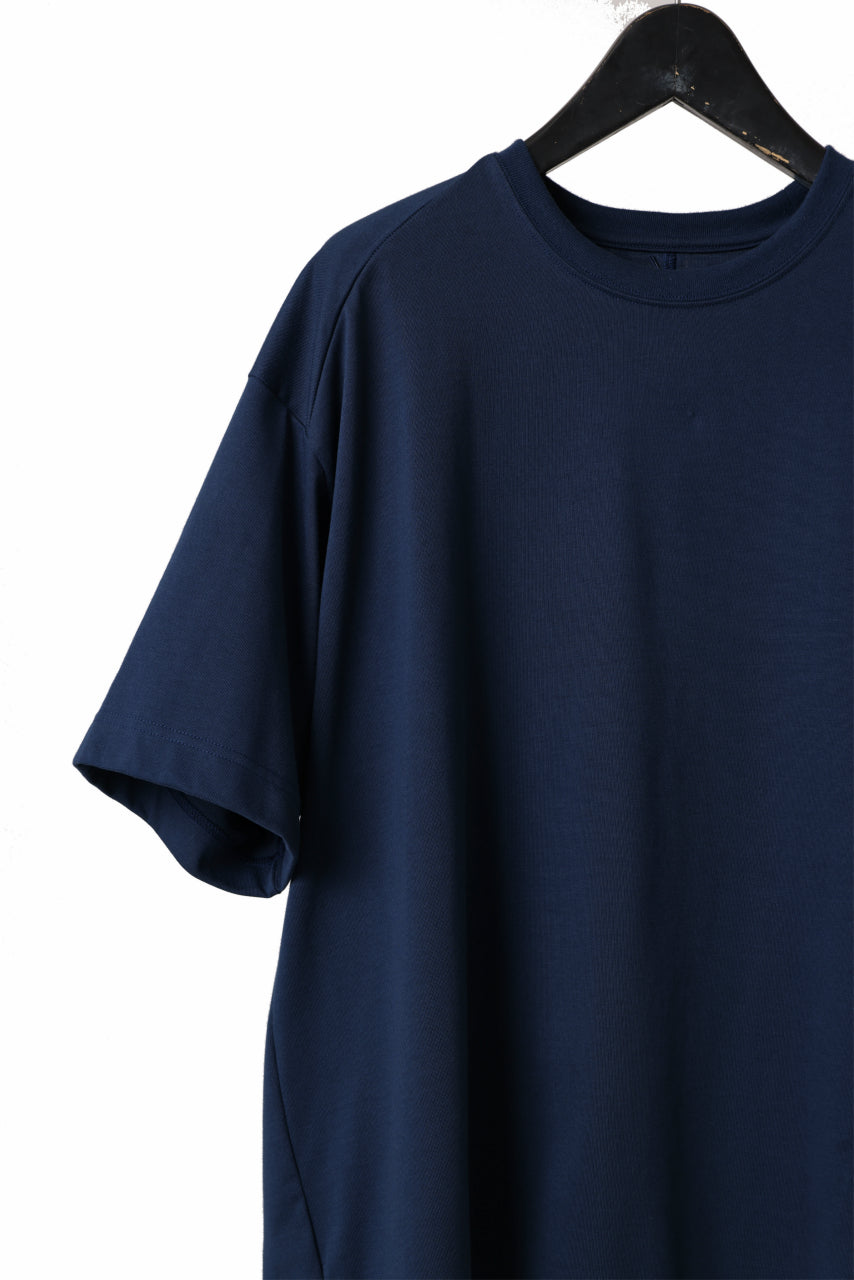 Load image into Gallery viewer, CAPERTICA OVERSIZED H/S TEE / SUVIN COTTON COMPACT JERSEY (NAVY)