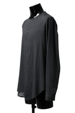 画像をギャラリービューアに読み込む, Hannibal. Collarless Shirt / Jos 132. (ANTHRACITE)