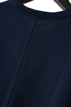Load image into Gallery viewer, CAPERTICA OVERSIZED H/S TEE / SUVIN COTTON COMPACT JERSEY (NAVY)