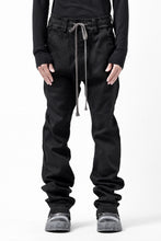 画像をギャラリービューアに読み込む, A.F ARTEFACT FLARE LONG PANTS / HI-STRETCH DENIM (BLACK)