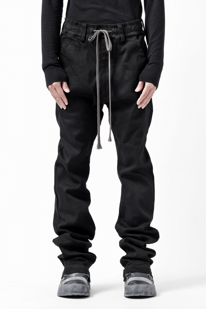 画像をギャラリービューアに読み込む, A.F ARTEFACT FLARE LONG PANTS / HI-STRETCH DENIM (BLACK)