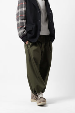 Load image into Gallery viewer, Y's BANG ON! No.176 2 STEP RIB JACKET /  WOOL MELTON SMOOTH + CHECKED JACQUARD (BLACK)