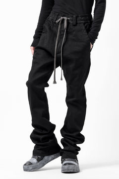 画像をギャラリービューアに読み込む, A.F ARTEFACT FLARE LONG PANTS / HI-STRETCH DENIM (BLACK)