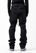画像をギャラリービューアに読み込む, A.F ARTEFACT FLARE LONG PANTS / HI-STRETCH DENIM (BLACK)