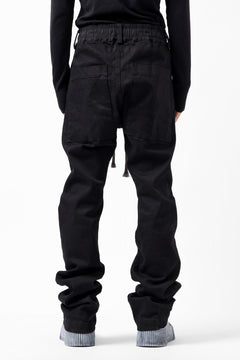 画像をギャラリービューアに読み込む, A.F ARTEFACT FLARE LONG PANTS / HI-STRETCH DENIM (BLACK)