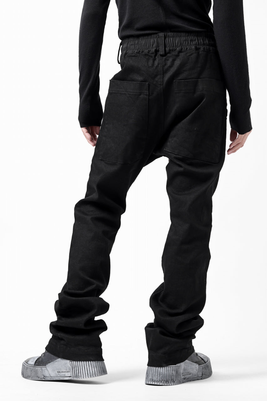 画像をギャラリービューアに読み込む, A.F ARTEFACT FLARE LONG PANTS / HI-STRETCH DENIM (BLACK)