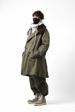 Load image into Gallery viewer, Y's BANG ON! No.186 SEMI DOUBLE HALF COAT / T/C TWILL (KHAKI)