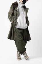 Load image into Gallery viewer, Y's BANG ON! No.186 SEMI DOUBLE HALF COAT / T/C TWILL (KHAKI)