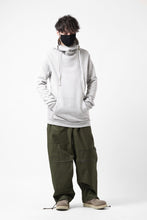 Load image into Gallery viewer, BORIS BIDJAN SABERI HOODY PULLOVER / NATURAL OBJECT DYED "HOODY2-FTT00008" (LIGHT GREY)