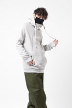 Load image into Gallery viewer, BORIS BIDJAN SABERI HOODY PULLOVER / NATURAL OBJECT DYED "HOODY2-FTT00008" (LIGHT GREY)