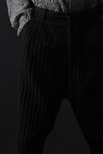 画像をギャラリービューアに読み込む, forme d&#39;expression 2-Tucked Sarouel Pants (Black)