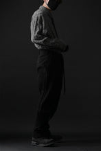 画像をギャラリービューアに読み込む, forme d&#39;expression 2-Tucked Sarouel Pants (Black)