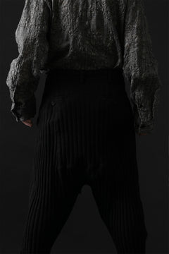 画像をギャラリービューアに読み込む, forme d'expression 2-Tucked Sarouel Pants (Black)