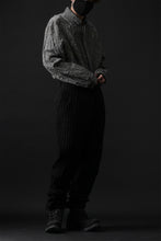 画像をギャラリービューアに読み込む, forme d&#39;expression 2-Tucked Sarouel Pants (Black)