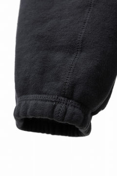 画像をギャラリービューアに読み込む, DEFORMATER.® THREE PROCESSING SWEAT JOGGER PANT - DYED/BIO/FROST EFFECT (VINTAGE BLACK)