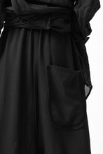 画像をギャラリービューアに読み込む, SOSNOVSKA OVERSIDED BALOON PANTS (BLACK)