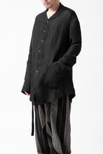 画像をギャラリービューアに読み込む, SOSNOVSKA COMBINED SILK BLAZER (BLACK)