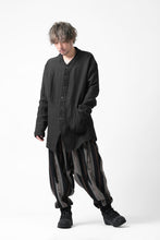 画像をギャラリービューアに読み込む, SOSNOVSKA COMBINED SILK BLAZER (BLACK)