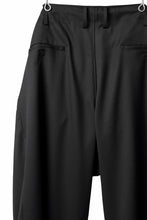画像をギャラリービューアに読み込む, Y's BANG ON! No.149 GABARDINE WRAP PANTS (BLACK)