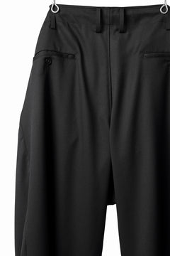 画像をギャラリービューアに読み込む, Y's BANG ON! No.149 GABARDINE WRAP PANTS (BLACK)