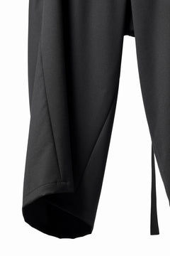 画像をギャラリービューアに読み込む, Y's BANG ON! No.149 GABARDINE WRAP PANTS (BLACK)