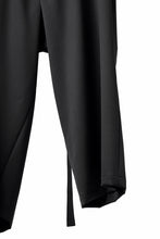 画像をギャラリービューアに読み込む, Y's BANG ON! No.149 GABARDINE WRAP PANTS (BLACK)