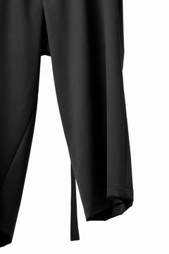 画像をギャラリービューアに読み込む, Y's BANG ON! No.149 GABARDINE WRAP PANTS (BLACK)