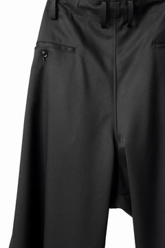画像をギャラリービューアに読み込む, Y's BANG ON! No.149 GABARDINE WRAP PANTS (BLACK)
