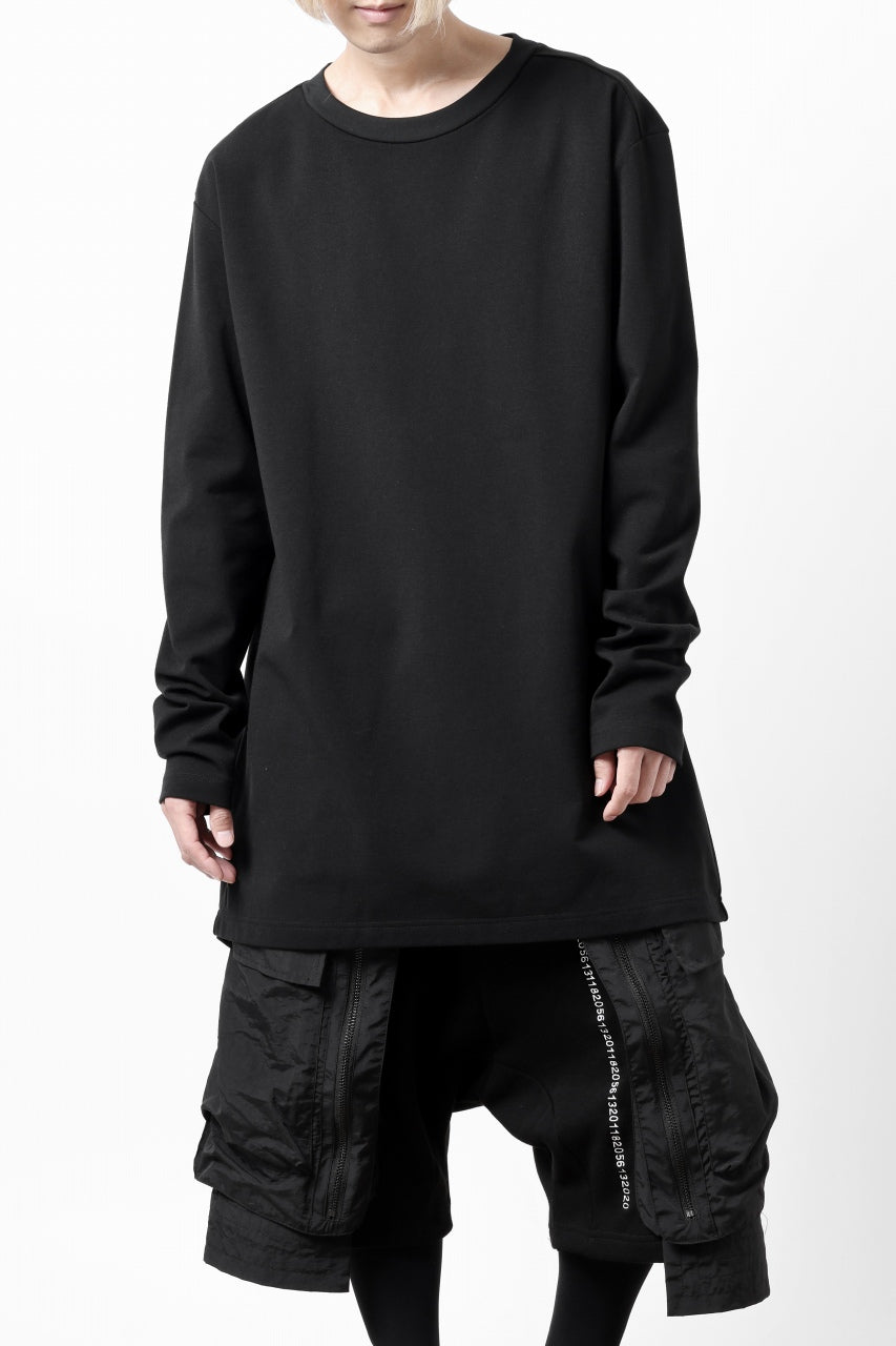 画像をギャラリービューアに読み込む, LEMURIA FLOWING LONG SLEEVE TOP / LUX-WARM® Premium (BLACK)