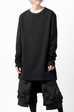 画像をギャラリービューアに読み込む, LEMURIA FLOWING LONG SLEEVE TOP / LUX-WARM® Premium (BLACK)