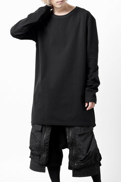 画像をギャラリービューアに読み込む, LEMURIA FLOWING LONG SLEEVE TOP / LUX-WARM® Premium (BLACK)