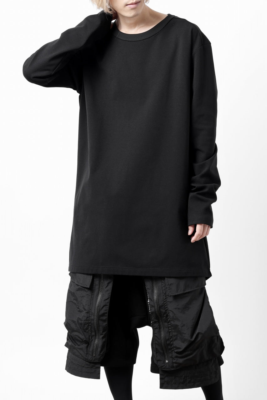 画像をギャラリービューアに読み込む, LEMURIA FLOWING LONG SLEEVE TOP / LUX-WARM® Premium (BLACK)