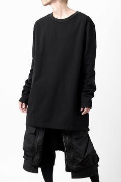 画像をギャラリービューアに読み込む, LEMURIA FLOWING LONG SLEEVE TOP / LUX-WARM® Premium (BLACK)