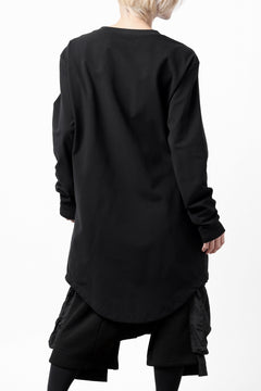 画像をギャラリービューアに読み込む, LEMURIA FLOWING LONG SLEEVE TOP / LUX-WARM® Premium (BLACK)