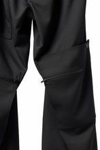 画像をギャラリービューアに読み込む, Y's BANG ON! No.189 GABARDINE PATCH WORK PANTS (BLACK)
