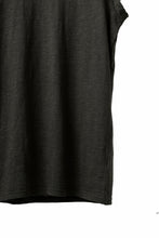 画像をギャラリービューアに読み込む, A.F ARTEFACT FRENCH SLEEVE TANK TOP / SLAB JERSEY (KHAKI)