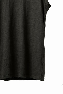 画像をギャラリービューアに読み込む, A.F ARTEFACT FRENCH SLEEVE TANK TOP / SLAB JERSEY (KHAKI)