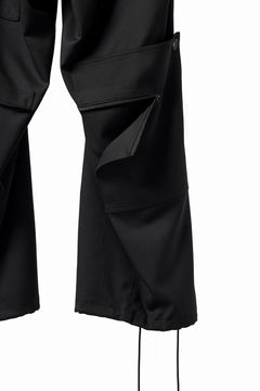 画像をギャラリービューアに読み込む, Y's BANG ON! No.189 GABARDINE PATCH WORK PANTS (BLACK)