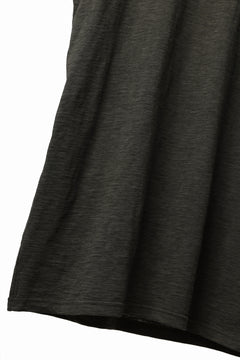 画像をギャラリービューアに読み込む, A.F ARTEFACT FRENCH SLEEVE TANK TOP / SLAB JERSEY (KHAKI)