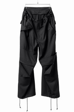 画像をギャラリービューアに読み込む, Y's BANG ON! No.189 GABARDINE PATCH WORK PANTS (BLACK)
