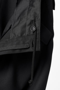 画像をギャラリービューアに読み込む, Y's BANG ON! No.189 GABARDINE PATCH WORK PANTS (BLACK)