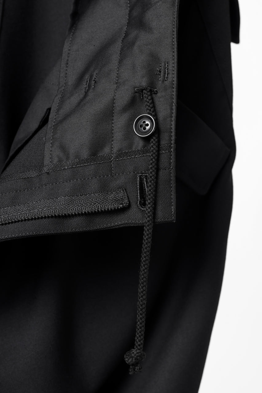 画像をギャラリービューアに読み込む, Y's BANG ON! No.189 GABARDINE PATCH WORK PANTS (BLACK)